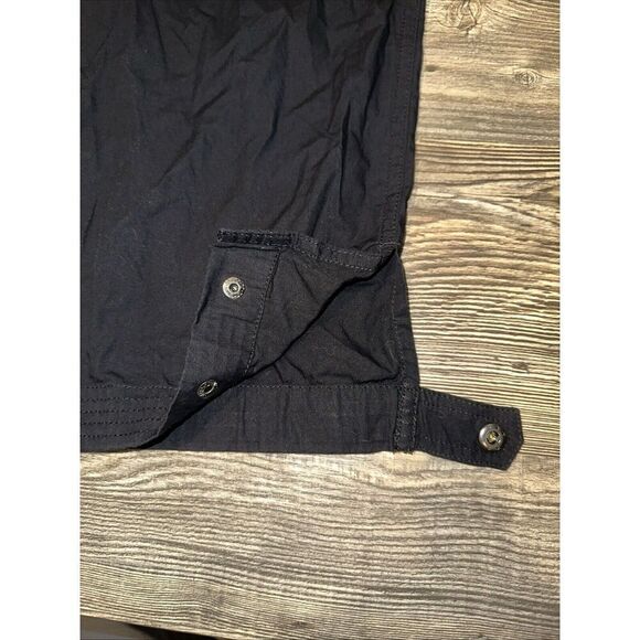 Women's Treasure & Bond Wide Leg Drawstring Pants Pockets Black Size XL. 16 - Picture 8 of 15